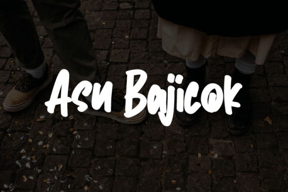 Asu Bajicok Font