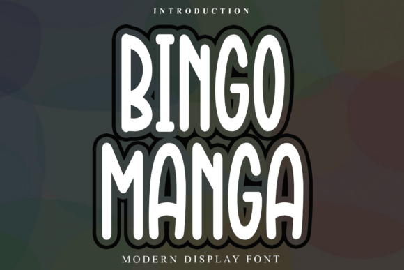 Bingo Manga Font Review