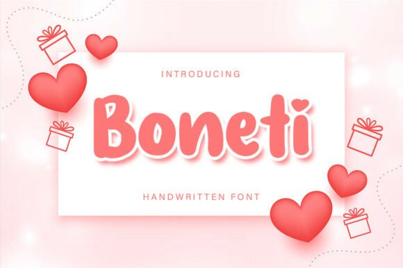 Boneti Brush Font