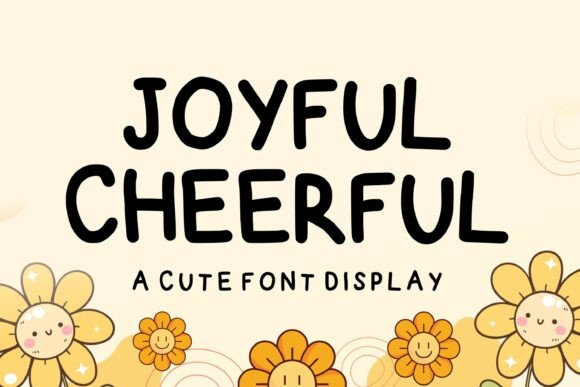 Bring Warmth to Your Brand with Joyful Cheerful Font