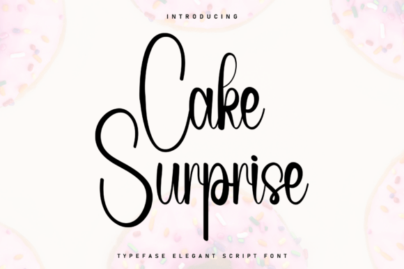 Cake Surprise Font Review