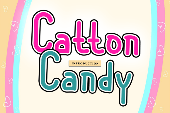 Catton Candy: A Playful Typeface for Bold Web Headers