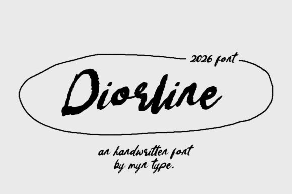 Diorline Font for Business Branding