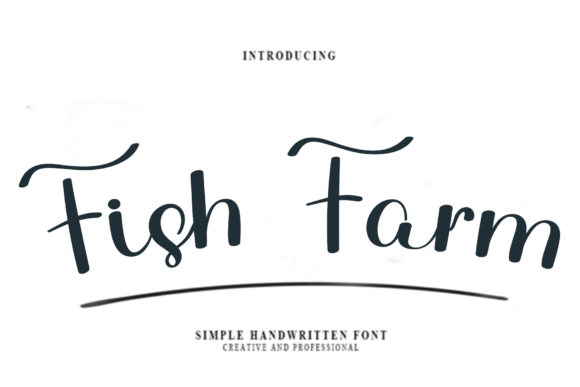 Fish Farm Font for Business Branding
