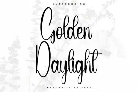 Golden Daylight Font Review