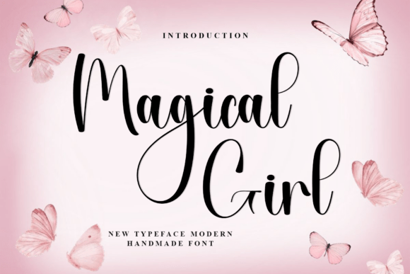 Magical Girl Font for Creative Branding
