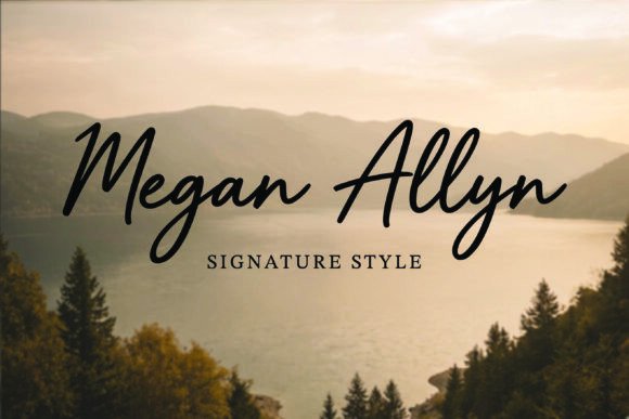 Megan Allyn Font Review