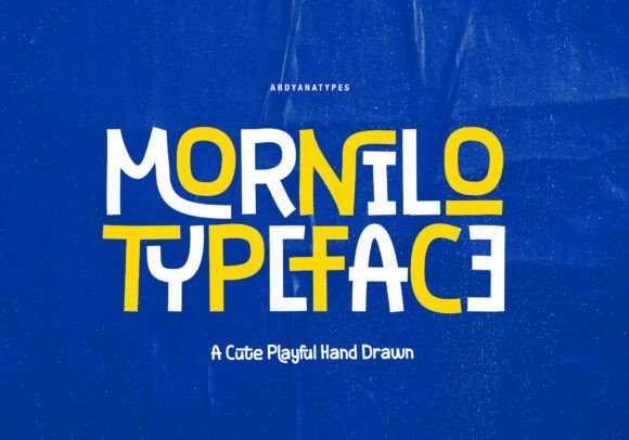 Mornilo Typeface: A Playful Script for Joyful Branding