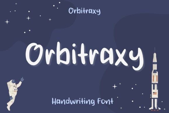 Orbitraxy Font Review: A Celestial Script for Makers
