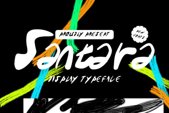 Santara Font for Creative Crafts