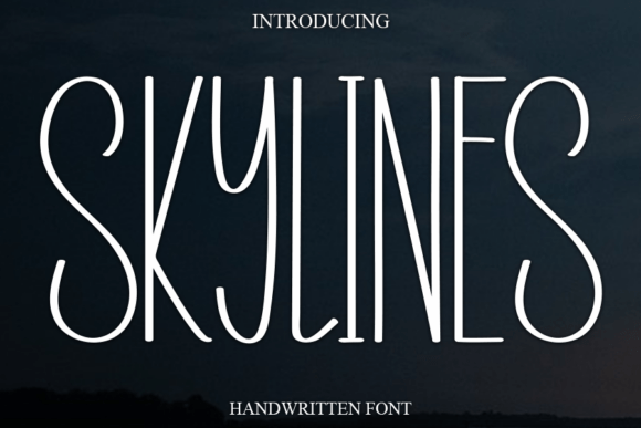 Skylines Font: The Sweet Script for Handmade Brands