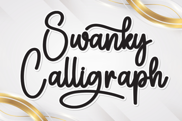 Swanky Calligraph: The Ultimate Script Font for Elegant Designs