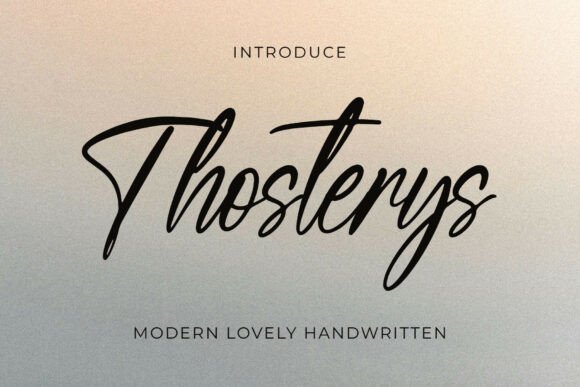 Thosterys: Free Download for Creative Projects