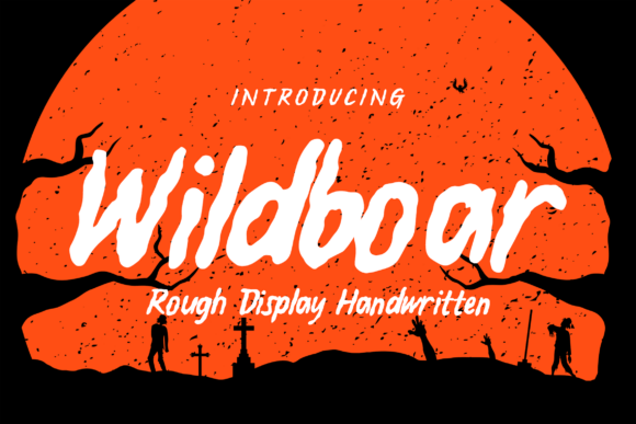 Wildboar Font: Handmade Elegance